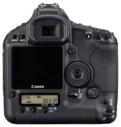 Canon EOS 1Ds Mk III back