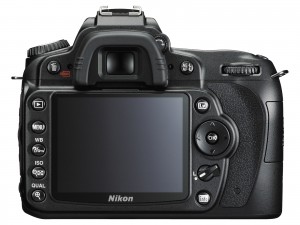 As ever, Nikon's press shot fails to show anything on the screen...